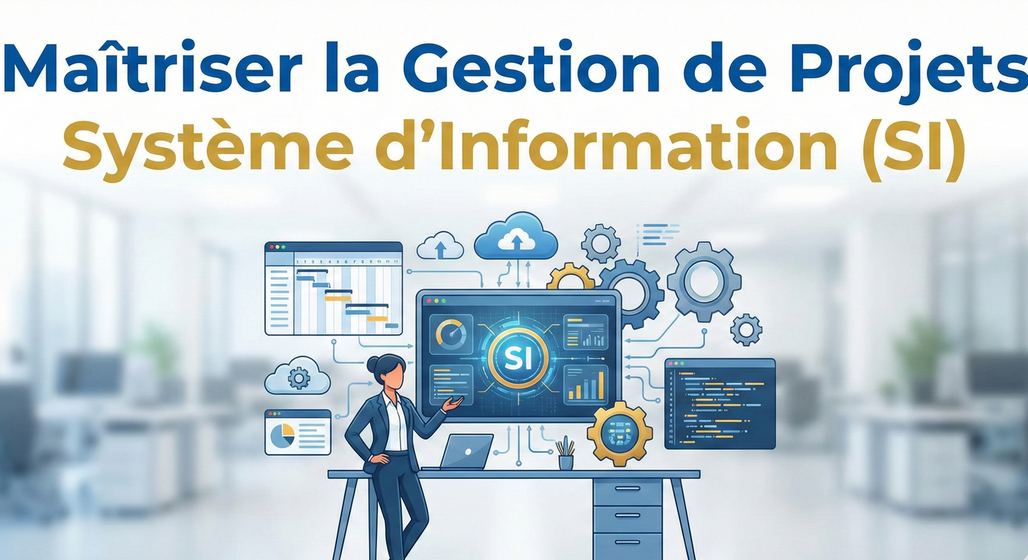 Maîtriser la Gestion de Projets Système d’Information (SI)